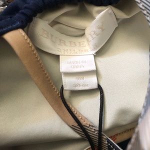 BRAND NEW BURBERRY baby bathing suit.
